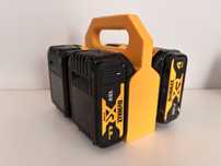 Suport portabil pentru 4 acumulatori DeWalt