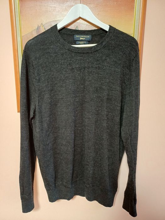 Мъжки пуловер от фина вълна ХЛ