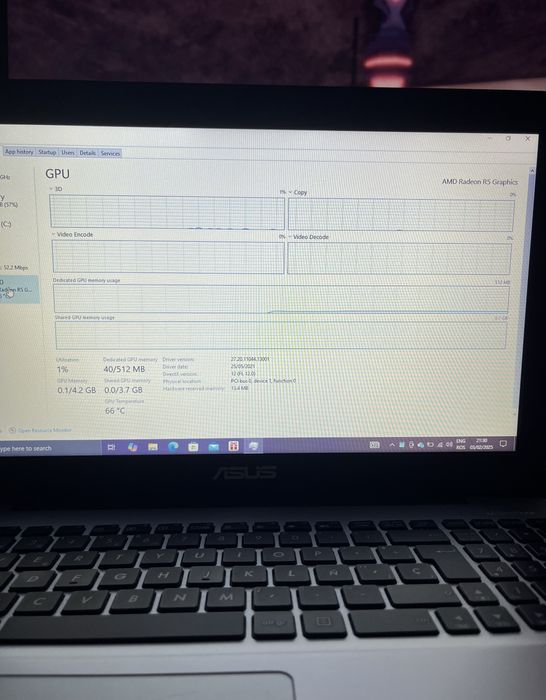 Laptop Asus amd