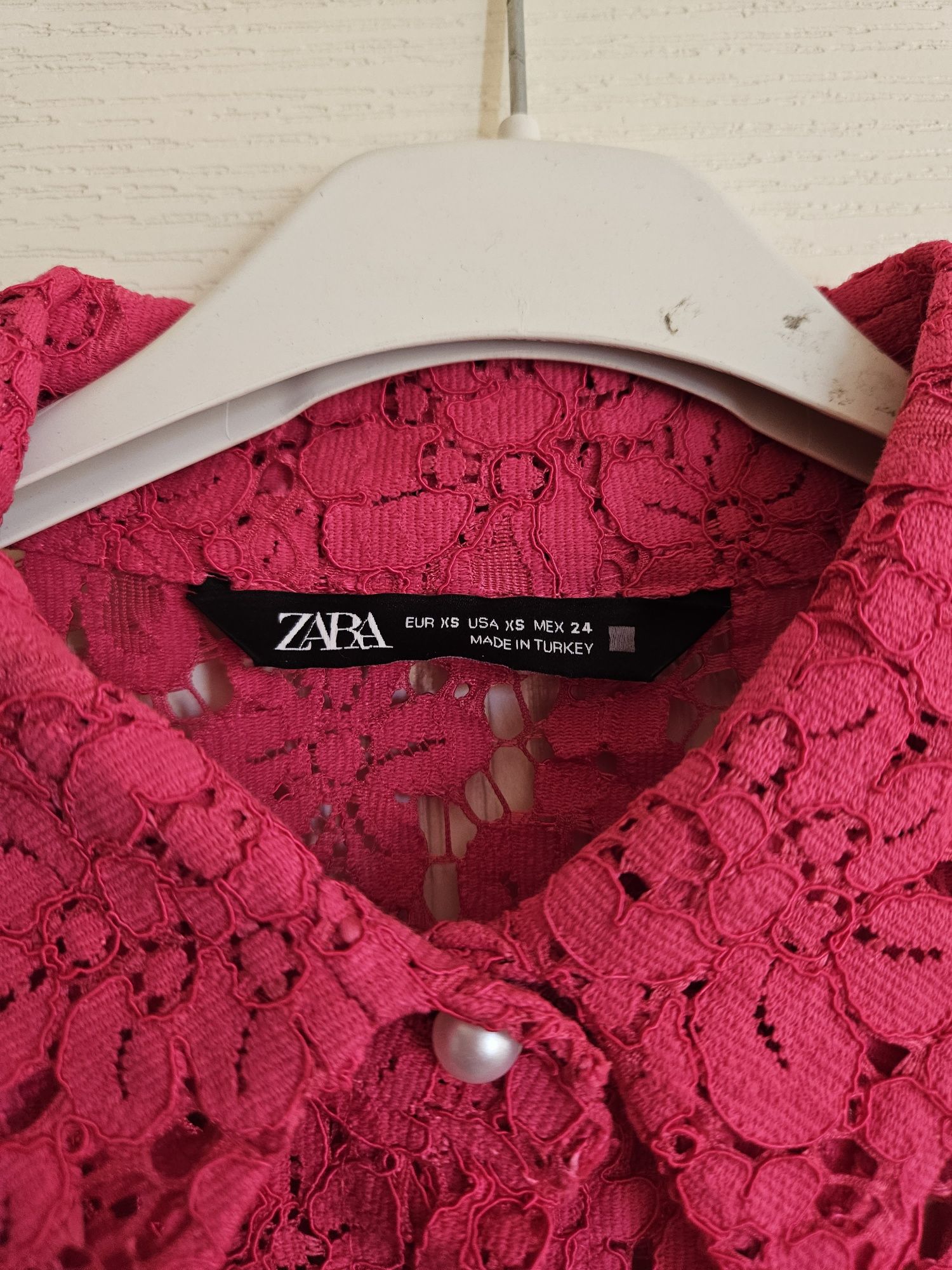 Дамска риза с перли Zara