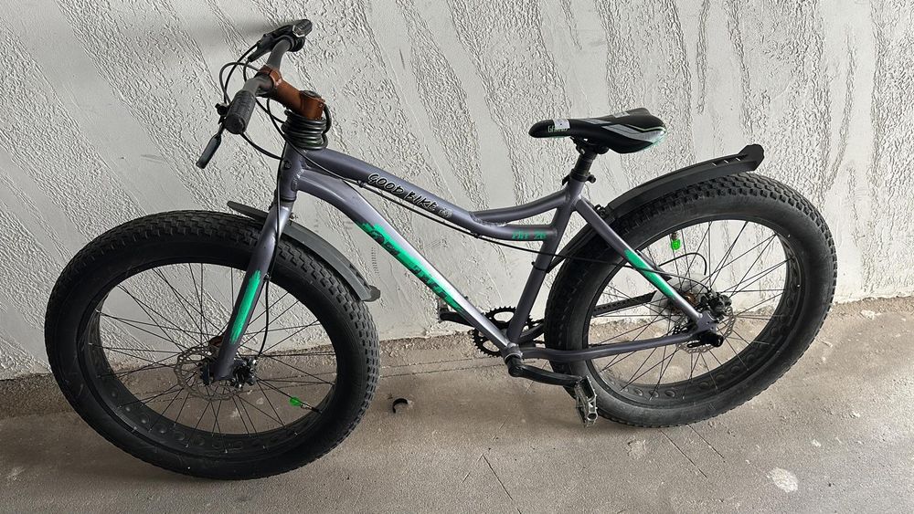Bicicleta MTB-Fat Bike, roti 26 Inch, Frane Mecanice Disc, -A-