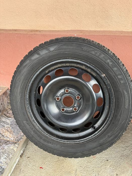 Jante tabla 5x112 cu anvelope iarna 205/55/R16 - Skoda/VW/Seat/Audi