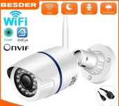 ICSEE Камера за наблюдение IP IR Led Onvif 1080P Вграден микрофон