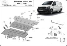 Scut motor Mercedes V-Class W447 - 2.2 D 4x4 2014-prezent