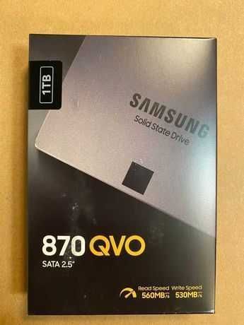 SSD intern SAMSUNG 870 QVO 1TB 2TB 4TB 8TB SATA3 2.5" | Nou & SIGILAT