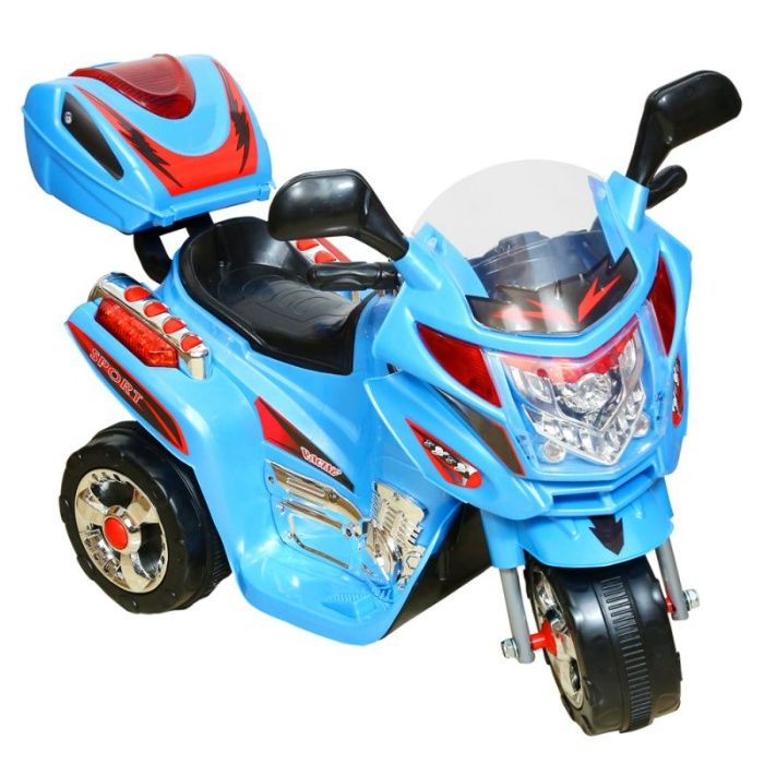 Mini Motocicleta electrica C051 35W cu 3 roti STANDARD #Albastru