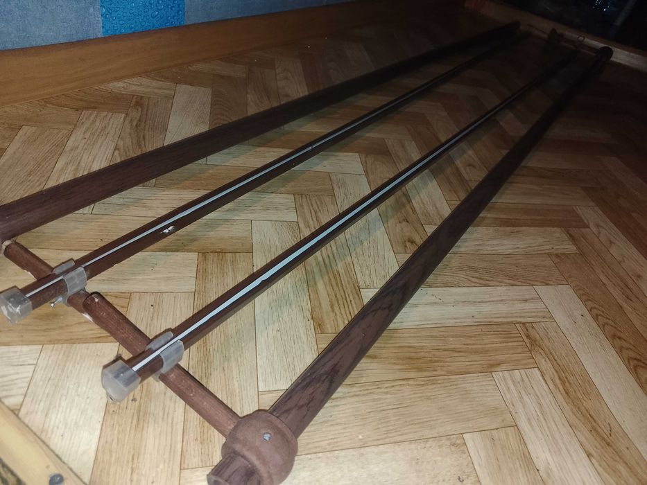 ПРОДАМ ГАРДИНЫ/КАРНИЗЫ для штор и тюлей. Двойные. Металлические. 2,5 м