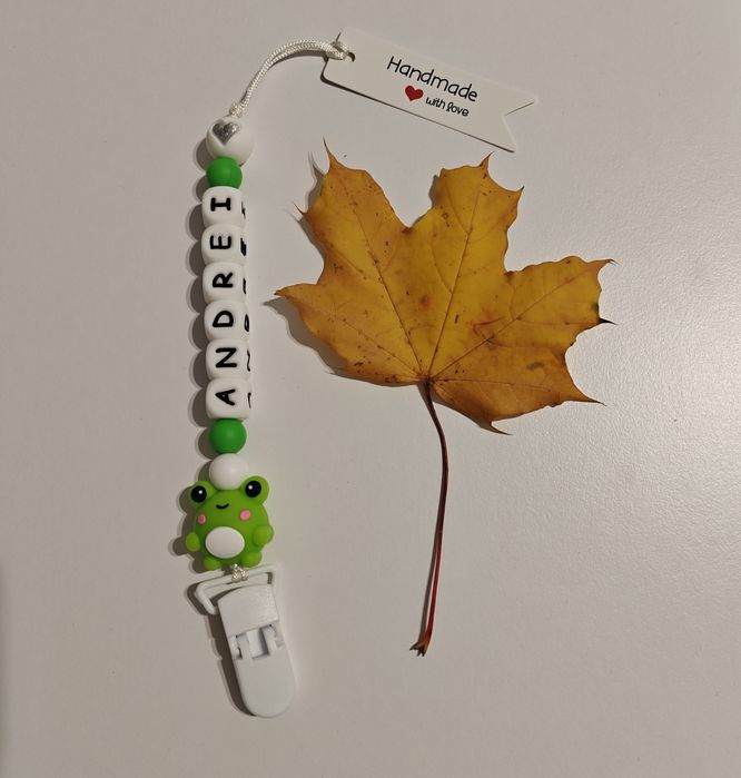 Lănțișor personalizat pentru suzeta