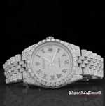 Ceas (unisex) tip Rolex- Full Iced Out Luxury Edition
