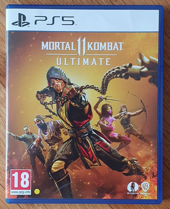 Диск с Mortal Kombat 11 Ultimate Edition PS5 Playstation 5 Плейстейшън