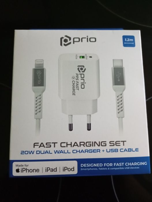 USB кабел за iPhone,iPad и iPod. Нов!