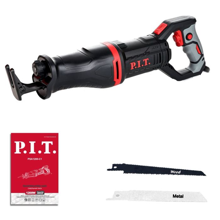 ПИЛА САБЕЛЬНАЯ P.I.T. PSA1200-C1 6 oy kafolat