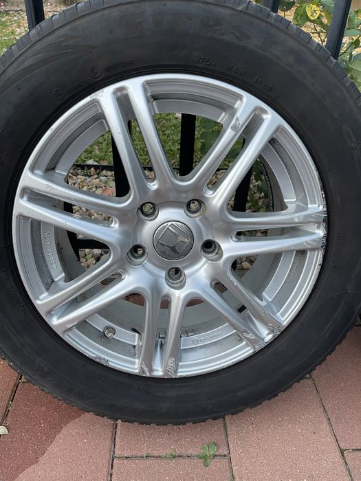 Jante Honda HRV aluminiu cu cauciucuri in stare f buna de iarna