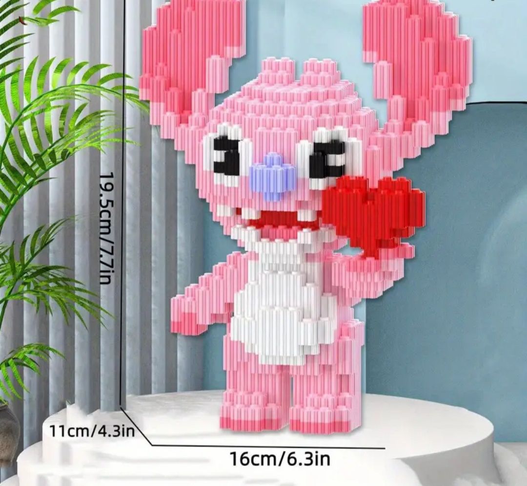 Lego Stitch albastru sau roz!