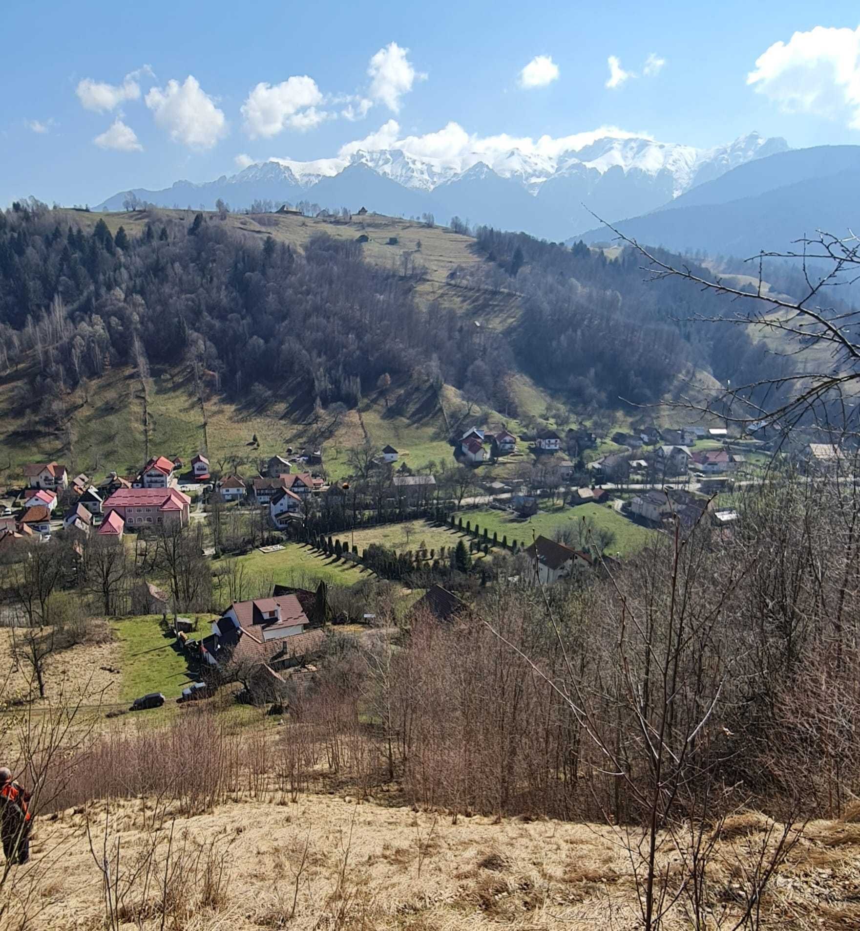 Teren la munte, IN RATE. Zona Bran Moieciu  Fundata