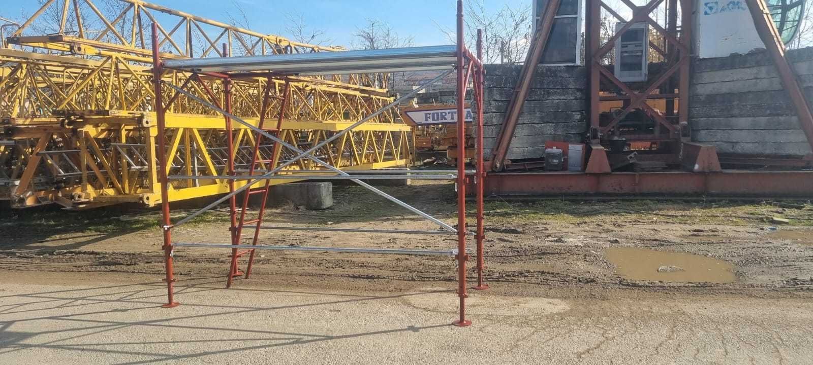 Schela metalica pentru constructii, schela noua cu podina de 2,5 m