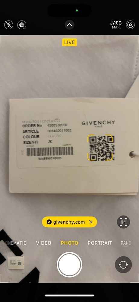 Givenchy Tshirt Original New