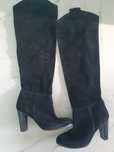 Cizme zara piele intoarsa nr. 38