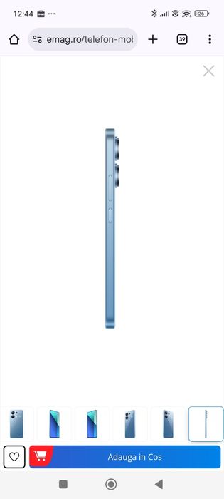 Telefon mobil Xiaomi Redmi Note 13, 6GB RAM, 128GB, Albastru, 5G