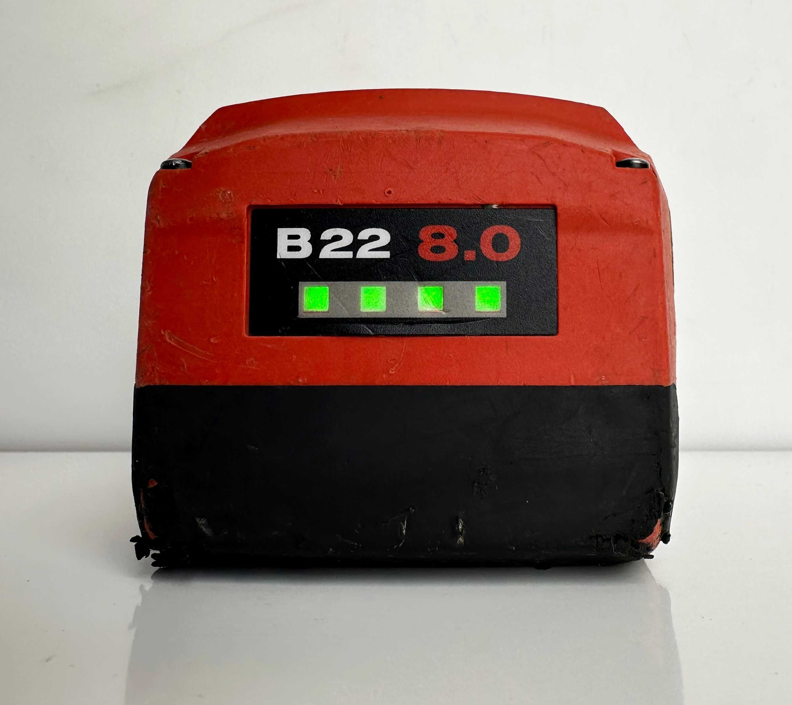 Hilti B 22/8.0 Li-ion - Акумулаторна батерия 22V 8.0Ah 12.2023г.