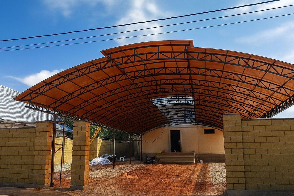 Фермы для навеса из металла — выгодная цена и качество