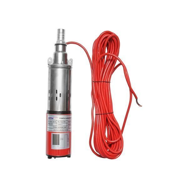 Потопяема водна помпа за слънчев панел 24v/250w 8a дебит 1,5 m3/h, d80