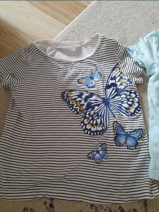 tricou tricouri fata fete h&m next desigual 4 5 6 ani, marime 110 116