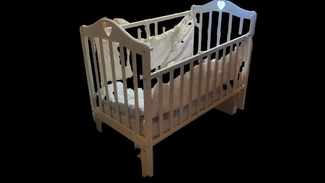 Кроватка детская, с функцией качения