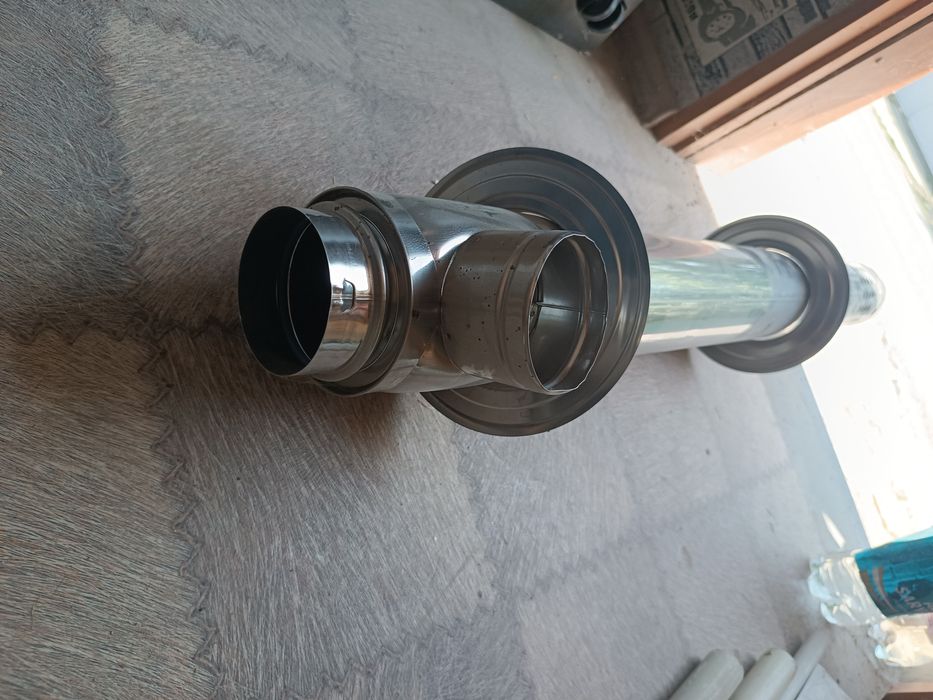 Дымоходная труба от газового котла Celtic