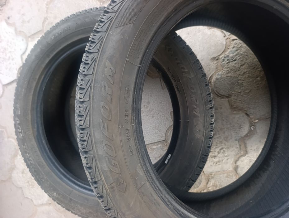 Зимние шины размер 215, 55, 18