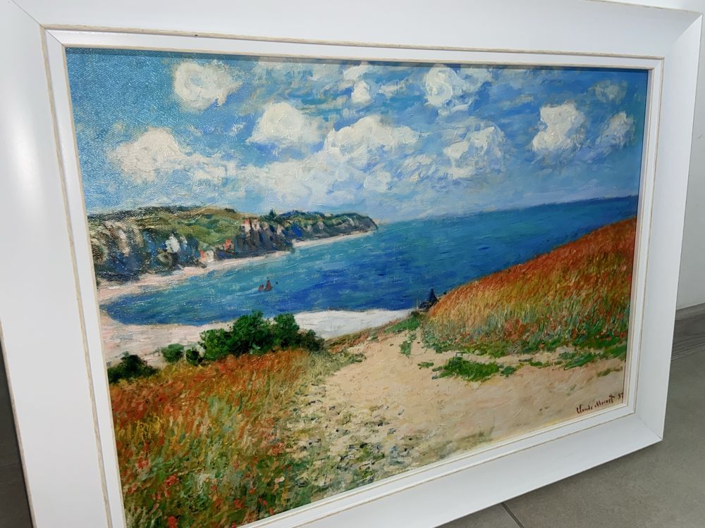 Ръчно рисувана картина на Claude Monet