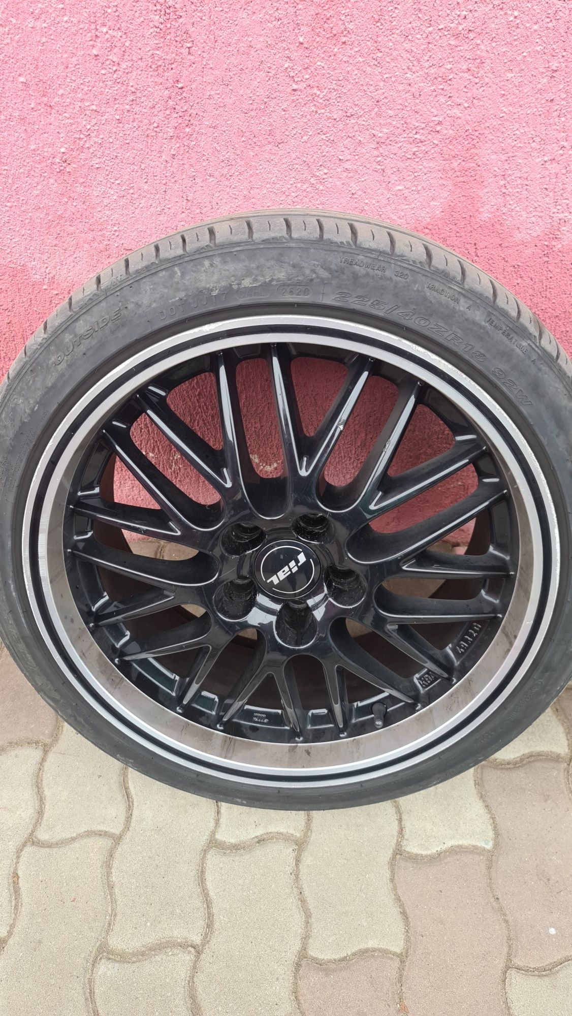 Vand Jante Rial prindere 5x112 cu anvelope de vara Nexen 225 40 18