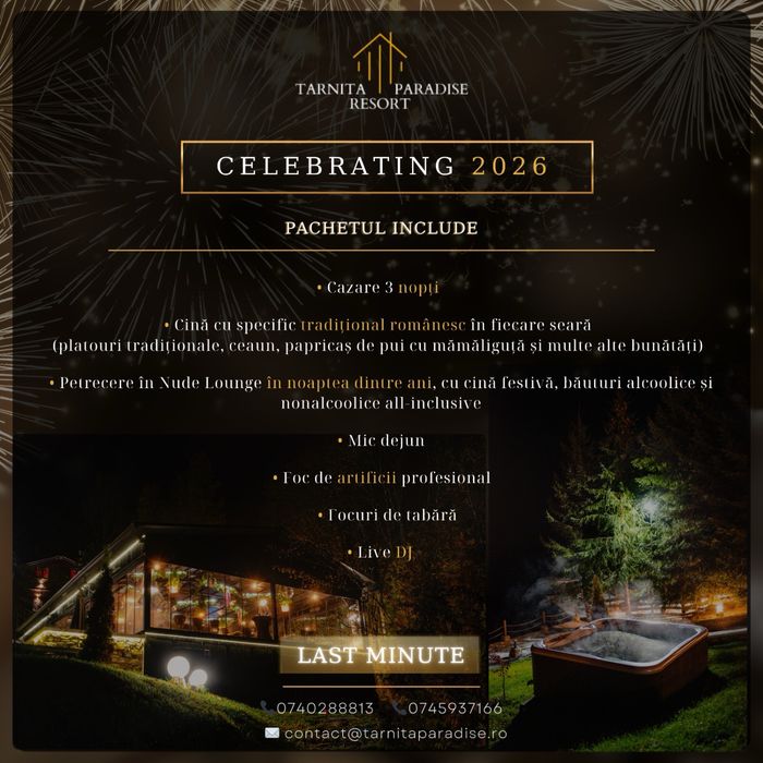 Revelion Tarnita Cabana Tarnita Cluj Cabana de inchiriat Revelion