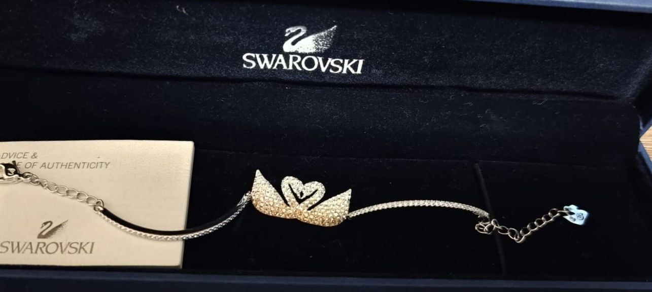 Brățară Swarovski iconic double swan