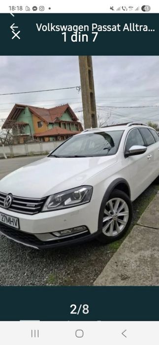 Vw Passat Alltrack AUTOMAT 2.0TDI 177CP/2014 euro 5