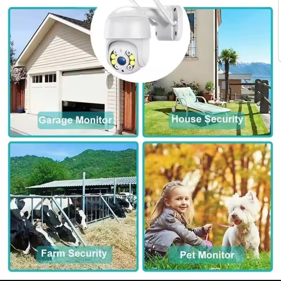 Camere supraveghere smart WIFI-full HD-night vision-G senzor-prod. NOI