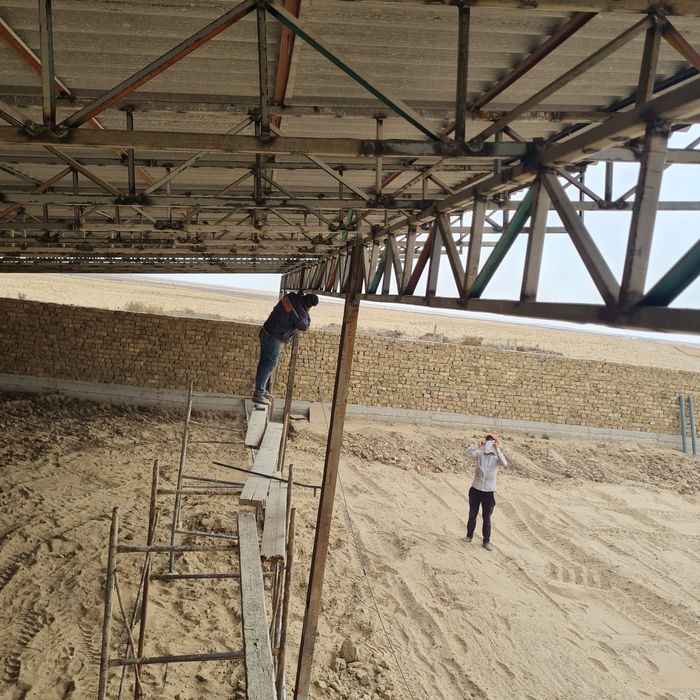 Кантенер материалидан Том ёпиш хизмати