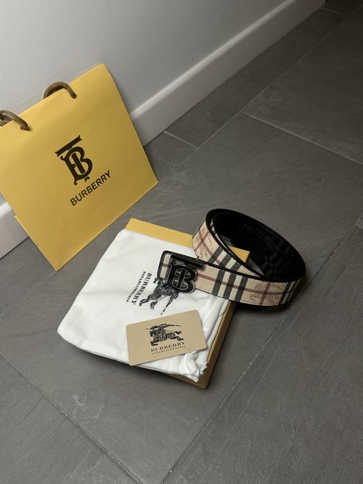 Vand curea burberry double face