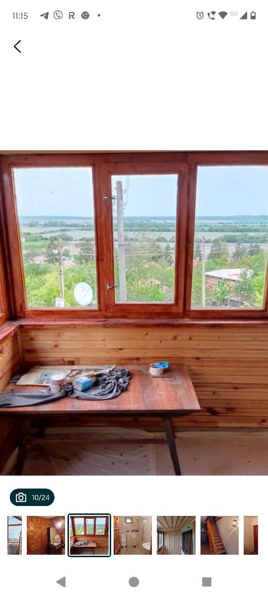 Продавам или заменям за апартамент в Силистра къща в Айдемир Татарица
