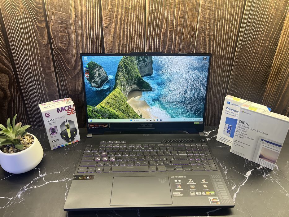 Игровой ноутбук ASUS TUF Gaming A15 | Ryzen 7-7735HS | 32GB | RTX4050