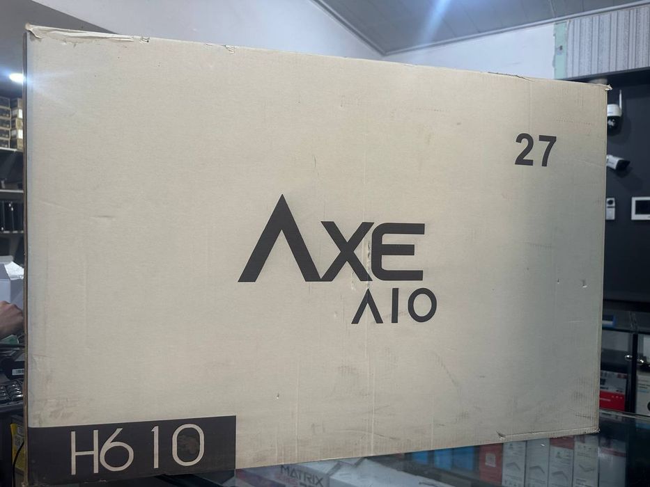AIO Axe 27”/H610/i3 12100/8gb 3200hz/nvme 128gb/500gb! Yangi!