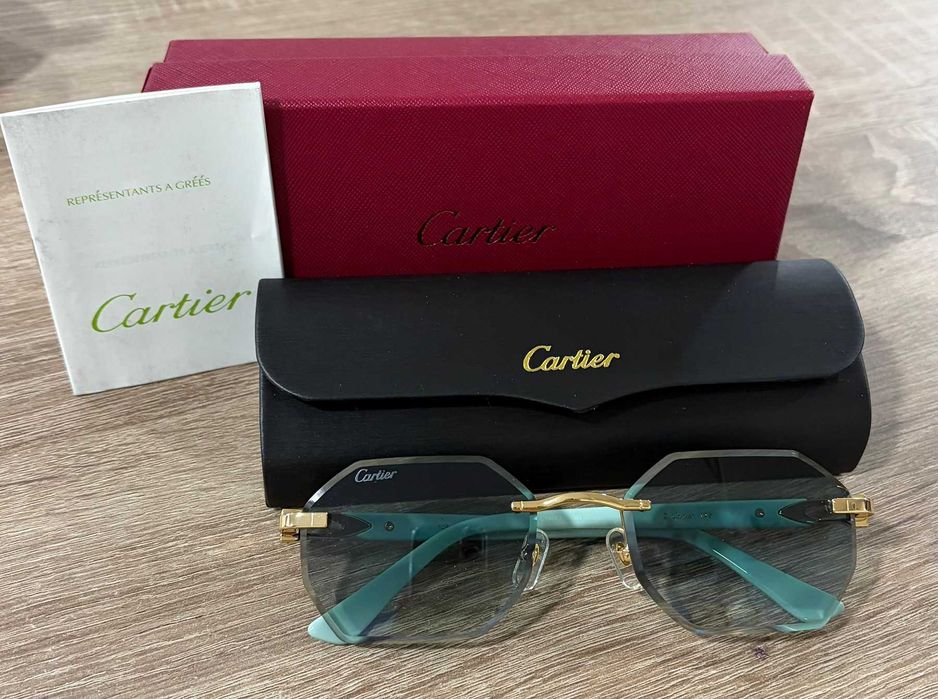 Слънчеви очила Cartier CT0439S green