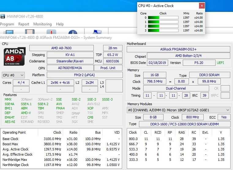 Procesor AMD A8-7600,3,10Ghz Turbo 3,80Ghz,Socket FM2+