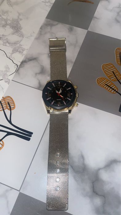 Ceas Quartz Gold Premium
