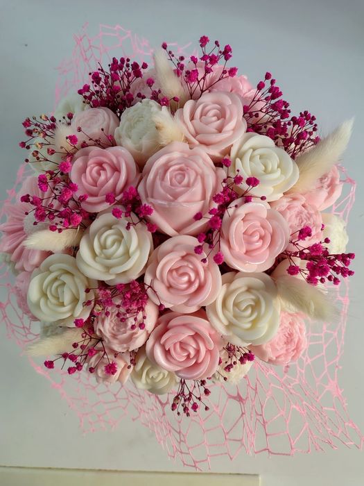 Fac la comanda aranjamente parfumate din ceară de soia