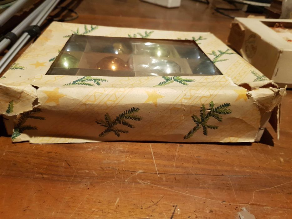 Globuri vechi romanesti Craciun Cooperativa Arta Jucariilor CLUJ 1974