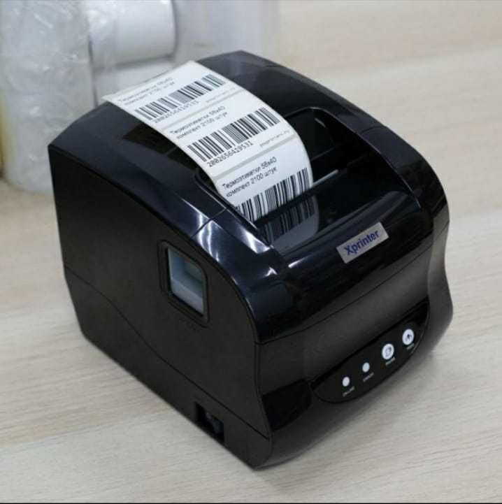 Принтер этикеток штрих кода печать на наклейках стикерах Xprinter