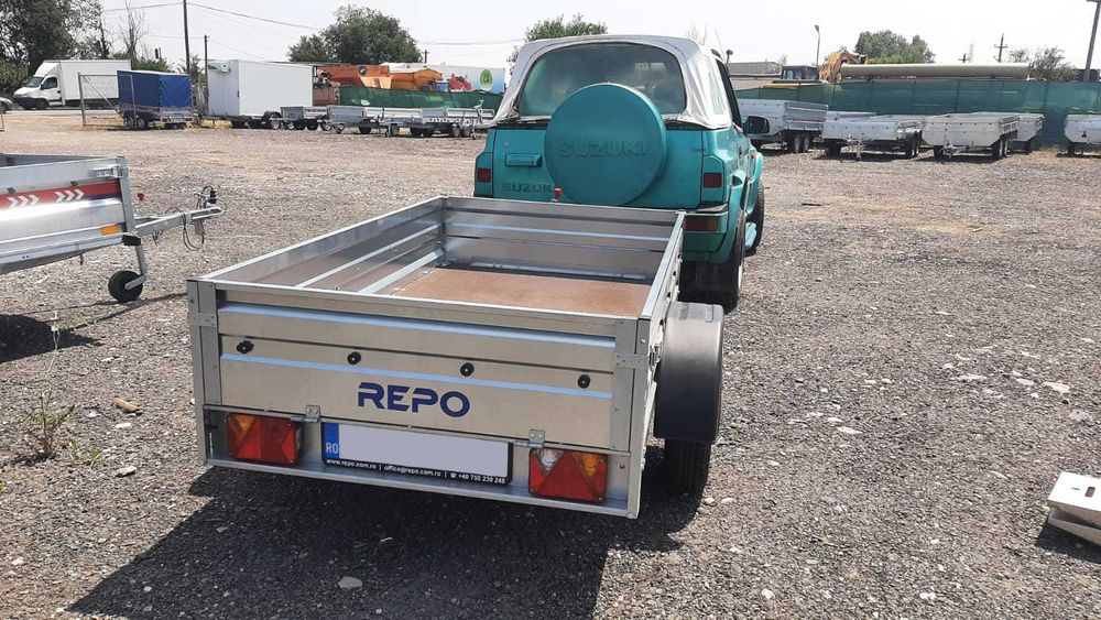 Remorca auto 750 REPO , Mono Ax, carte Rar+nr. rosu GRATUIT