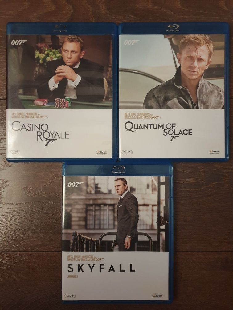 Colecție 3 Filme 007 Blu-Ray