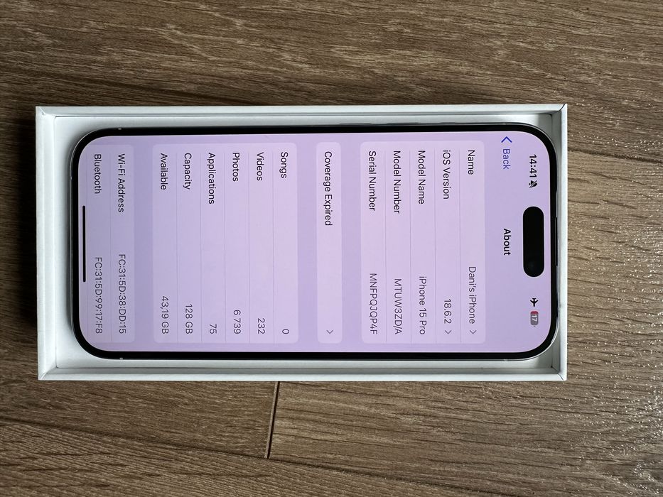 Iphone 15 pro като нов без нито една драскотина